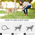 Slip Lead 6 FT for Medium and Large Dogs,Puppy Dog Training Leash Heavy Duty,No Pull Reflective Nylon Dog Leash,Rope Training Leash for Dogs That ...