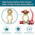 2 PCS Battery Terminals, Battery Terminal Connectors, Quick Release Battery Terminal, Car Battery Terminal...