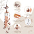 Wind Chimes Outdoor Clearance, Butterflies Aluminum Tube Windchime with S Hook,Patio Garden Decor, Housewarming Gift....