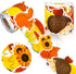 Whaline 66FT Fall Bulletin Board Borders Autumn Leaves Pumpkin Squirrel Hedgehog Sunflower Rain Boots Mushroom Border Trim Thanksgiving Bulletin B...