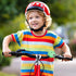 Kids Bike Lights for Night Riding, Girls Bike Horn Lights, Rechargeable Bike Headlight and Tail Light Set, Scooter Light for Adults, 120dB Speaker...