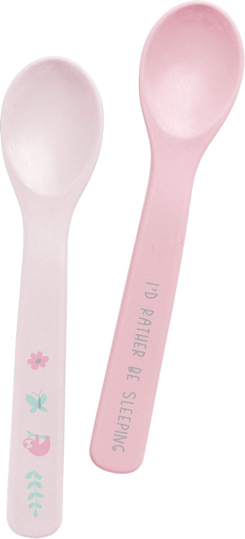 Stephen Joseph Silicone Baby Spoons, One size, SLOTH...