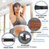 4 in1 Sleeping Bluetooth Headphones, Sport Headband and Sleep Mask with Ultra-Thin Speakers for Side Sleepers- Sports Headband, and Bluetooth Head...