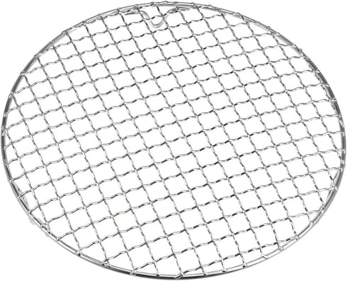 Round Cooking Rack 9-inch 201 Stainless Steel Cross Wire Barbecue Grill Net with 20mm Legs for Cooking Baking Steaming BBQ...