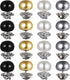 Abaodam 20Pcs Women Shirt Brooch Buttons Pearl Cover Up Button Pin Safety Brooch Buttons Metal Tie Tacks Pin for Clothing Dress Supplies...