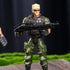 AMOR PRESENT 6PCS Army Men Soldiers, Special Force Action Figure with Weapons Military Soldier Playset Army Toy Set...