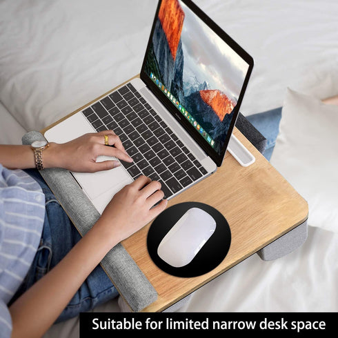 Audimi Mini Round Mouse Pad 6 x 6 Inch, Small Mouse Mat Non-Slip Rubber Base for Laptop PC Office Working Wireless Mouse Home Office Travel, Porta...