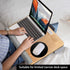 Audimi Mini Round Mouse Pad 6 x 6 Inch, Small Mouse Mat Non-Slip Rubber Base for Laptop PC Office Working Wireless Mouse Home Office Travel, Porta...