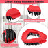 Mop Replacement Heads 2 Pcs & 1 Scrub Brush Combo for Ocedar Easywring 1-Tank System,Microfiber Spin Mop Replacement Head,Machine Washable for Bat...