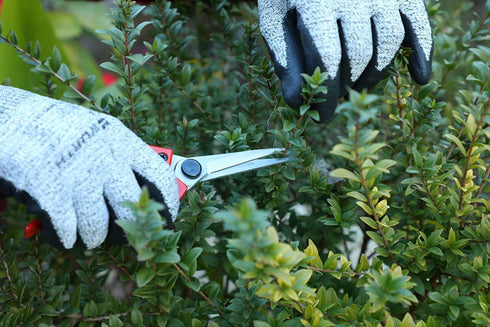 Kamikaze Pruning Shears One Hand KM-13. Semi-professional Pruning Shears. 15mm Hand Pruners. Curved Garden Scissors. Garden Snips and Pruning Snip...