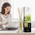 Lemongrass Diffuser w/Lemongrass Oil 3.4 Fl Oz - Scented Reed Diffuser - 0% Alcohol - Diffuser Gift Set - Best for Aromatherapy - Room Air Freshen...