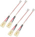 RED WOLF Front Rear Door Speaker Wiring Harness Adapter Connector Plug Replacement for Ford Focus Fusion Explorer Edge 2013-2021, Mazda 3 6 CX5 20...