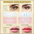 30 Pairs 24K Gold Eye Masks & Lip Masks,Crystal Collagen Eye Patches for Puffy Eyes, Effectively Moisturizing Lip & Eye Skin Care Reducing Fine Li...