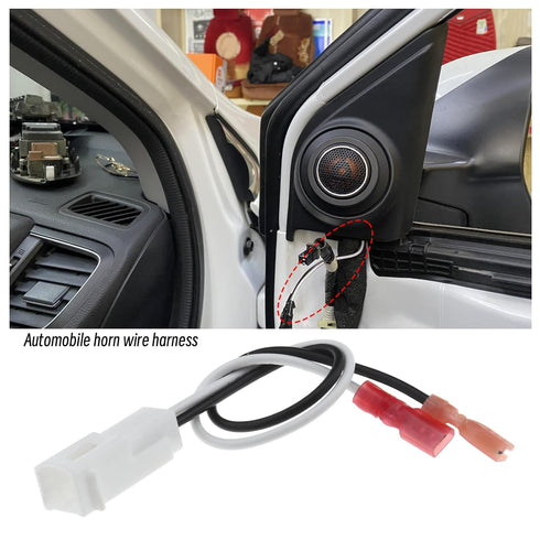 2PCS Car Speaker Wiring Harness 72-7902 Compatible with Dart Journey RAM 1500 2500 3500 4500 5500 Avenger Caliber Challenger Charger Magnum Grand ...