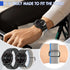 2 Pack 22mm Band Stretchy Nylon Compatible with Garmin Fenix 7/7 Pro/6/6 Pro/5/5 Plus/Instinct/Instinct 2 Solar/Forerunner 965/955/945/935/745/App...