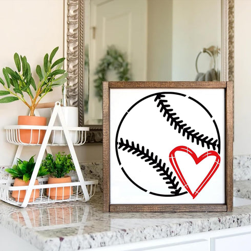 Sport Stencils for Painting Soccer Ball Football Basketball Baseball Reusable Template Stencil on Wood Crafts Art Projects Walls (Ball) white...