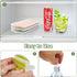 Water Bottle Silicone Ice Cube Tray by Lily's Home - 3-Piece Quick-Freeze Ice Trays with 10 Ice Cube Slots – Silicone Ice Cube Tray Set Makes 30 I...