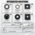 LivTee Anti Theft License Plate Screws Kits for Securing Frames and Covers, M6 (1/4") Tamper Proof Screws, Fastener Nut, Caps Cover for Front Rear...
