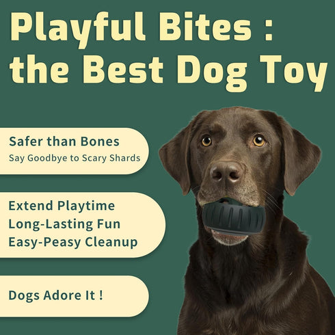 Dog Toy, Compatible with Woof Pops, Medium Large Dogs Frozen Treat Toy Holder Treat Dispensing Dog Toy Dog Freezer Molds Fillable Rubber Dog Toys ...
