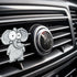 Car Aromatherapy Essential Oil Diffusers, 2Pcs Elephant Air Fresheners Box, Car Interior Fragrance Aroma Diffusers for Car Owners...