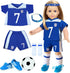 18 inch Doll Clothes Accessories - Compatible with18 Inch Girl Dolls (Sports)...