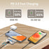 Wireless Portable Charger 10000mAh, 22.5W PD Fast Charging Power Bank with LED Display, Stronger Magnetic Battery Pack, Retro Grey...