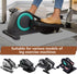 Non-Slip Mat for Ellipse Leg Exerciser Machine, 23×19in Leg Exerciser Mat for Under Desk Elliptical Pedal Exerciser, Elliptical Machine Accessorie...