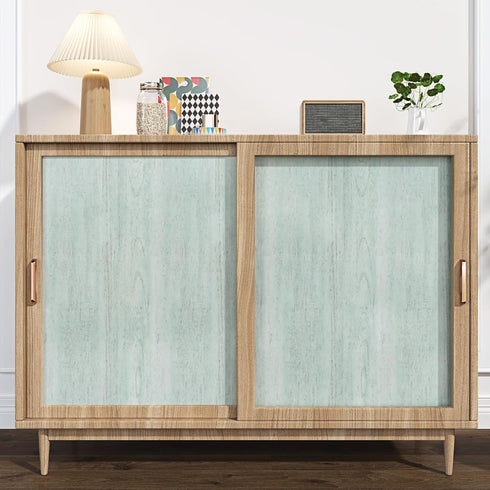 Green Wood Contact Paper for Countertops Peel and Stick Wallpaper Vinyl Waterproof Self Adhesive Wallpaper for Cabinets Wood Vinyl Wrap Green Cont...