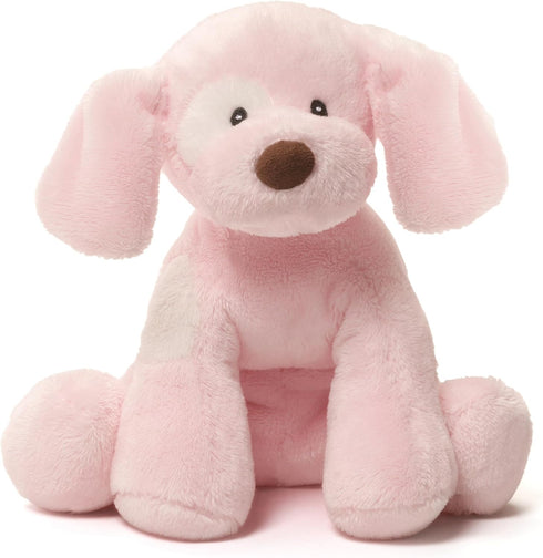 Baby GUND Spunky Barking Puppy Stuffed Animal Sound Toy, Animated Plush Sensory Toy with Sounds, for Babies and Newborns, Pink, 8”...