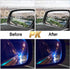 2 Pcs Car Rearview Mirror Films Anti Fog Car Rainproof Films Waterproof Car Mirror Rain Protector Film Wing Mirror Rain Deflector Film for Cars Tr...
