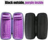 co2CREA Hard Travel Case for replacement for JBL Charge 4 / replacement for JBL Charge 5 Waterproof Bluetooth Speaker (Outside Black and Inside Pu...
