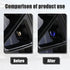 4 PCS Car Tire Valve Caps, Spiked Aluminum Alloy Tire Trim Accessories, Dustproof Tire Wheel Stem Covers, Universal Air Stem Cap for Auto, Trucks,...
