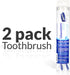 Bluestem toothbrbluestem Pet Toothbrush Set - includes 2 Double-Sided Dog and Cat Tooth Brushes - Gentle Yet Effective Pet Teeth Cleaning Kit...