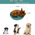 Squeaky Latex Dinosaur Egg Dog Toy, Soft Rubber Puppy Chew Squeaky Toys,Fetch Interactive Play Balls Toy for Puppy Small Medium Large Pets Dog...