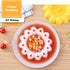 4 Set Rice Mold Cartoon Dolphin Rabbit Sun Sushi Bento Maker Mould Seaweed Nori Cutter Bento Accessories DIY Kitchen Tools for Baby Kids Meal...