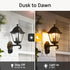 Dusk to Dawn Light Bulbs, 40W Equivalent LED Outdoor Lighting Sensor LED Bulb Warm White 3000K, A19 E26 Base 6W Auto On/Off Night Light Bulbs for ...