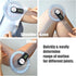 GemRed 12" Digital Goniometer 360 Degree Physical Therapy Plastic Protractor for Joint Range of Motion ROM Measurement...