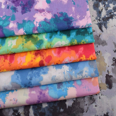 Fat Quarters Fabric Bundles, 6 Pcs 100% Cotton 20” x 20” (50cmx50cm) Precut Quilting Fabric Squares Sheets for DIY Patchwork Sewing Quilting Craft...