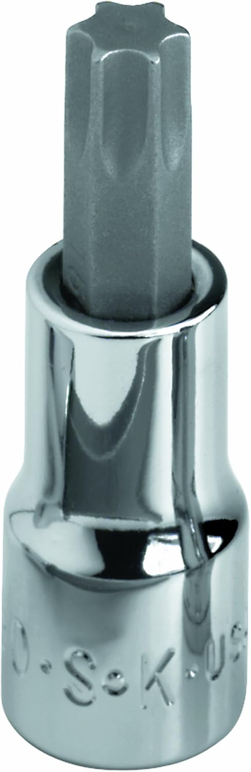 SK Tools USA 3/8" Drive, T45, Standard Chrome TORX® Bit Socket | 45545...