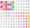 480Pcs Transparent Acrylic Beads Set Heart Star Plastic Spacer Beads Colorful Pony Loose Beads for DIY Necklace Bracelet Jewelry Making Supplies...