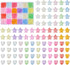480Pcs Transparent Acrylic Beads Set Heart Star Plastic Spacer Beads Colorful Pony Loose Beads for DIY Necklace Bracelet Jewelry Making Supplies...