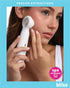 Bliss Blackhead Remover Vacuum - Silicone Nozzle Blackhead Extractor - Pore Cleaner with 3 Suction Levels and LED Magnifier, WhiteMint Green...