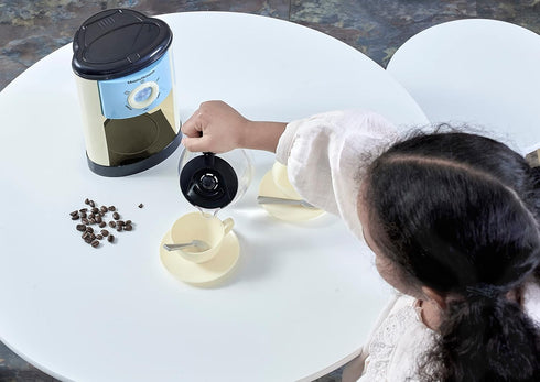 CASDON Morphy Richards Coffee Maker | Fillable Toy Coffee Maker for Children Aged 3+ | includes Water Level Indicator & Dripping Water!...