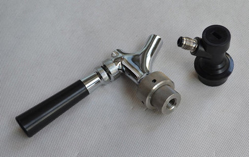 Mobile Faucet Tap for Cornelius Ball Lock Disconnect Attached Beer Wine Kegs...