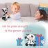 Injoy Group 9”Milk Cow Soft Stuffed Plushie Toys,Cute Cattle Toys Lifelike Stuffed Animal for Children Kids, White and Black...