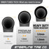 Two 16'' x 1.5/1.75 R and One 12.5'' x 1.75/2.15 F Premium Explosion Proof Inner Tire Tube for All BOB Revolution & Stroller Strides - BOB Strolle...