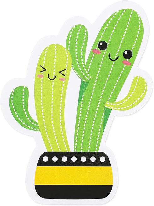 Cactus Bulletin Board Cutouts, Colorful Chalkboard Borders (40 Pieces)...