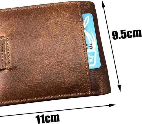 Scorpion Men Biker Many Card Holder Leather Wallet Purse With Chain...