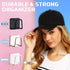 Hat Rack for Wall Hat Organizer (6-Pack), Metal Hat Racks for Baseball Caps, Adhesive Hat Hooks for Wall, No Drilling Hat Hangers for Closet Hat H...