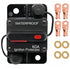 60Amp Circuit Breaker with Manual Reset Waterproof Inline Fuse Inverter for Marine Trolling Motors Boat ATV Manual Power Suface Mount 12V-48V DC...